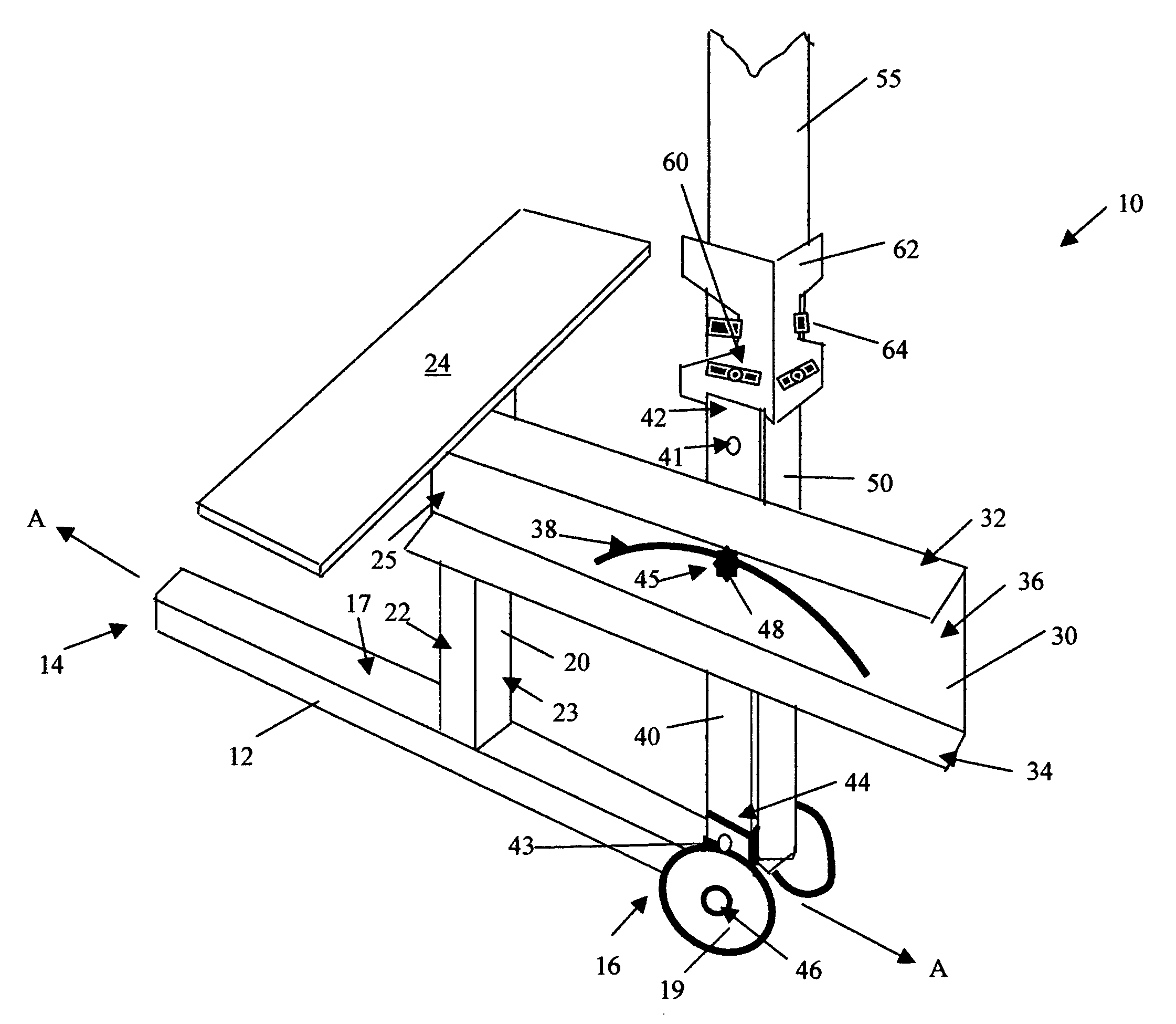 Versatile pole support, system and method