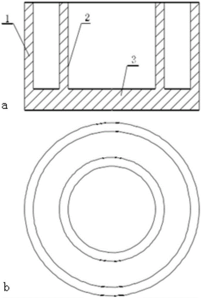 Double-lumen tube connector, preparation thereof and using method