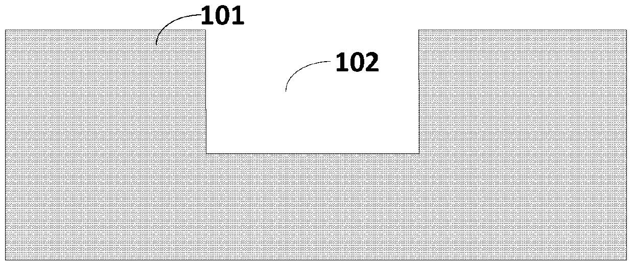 Adapter board with integrated magnetic core inductor and its manufacturing method