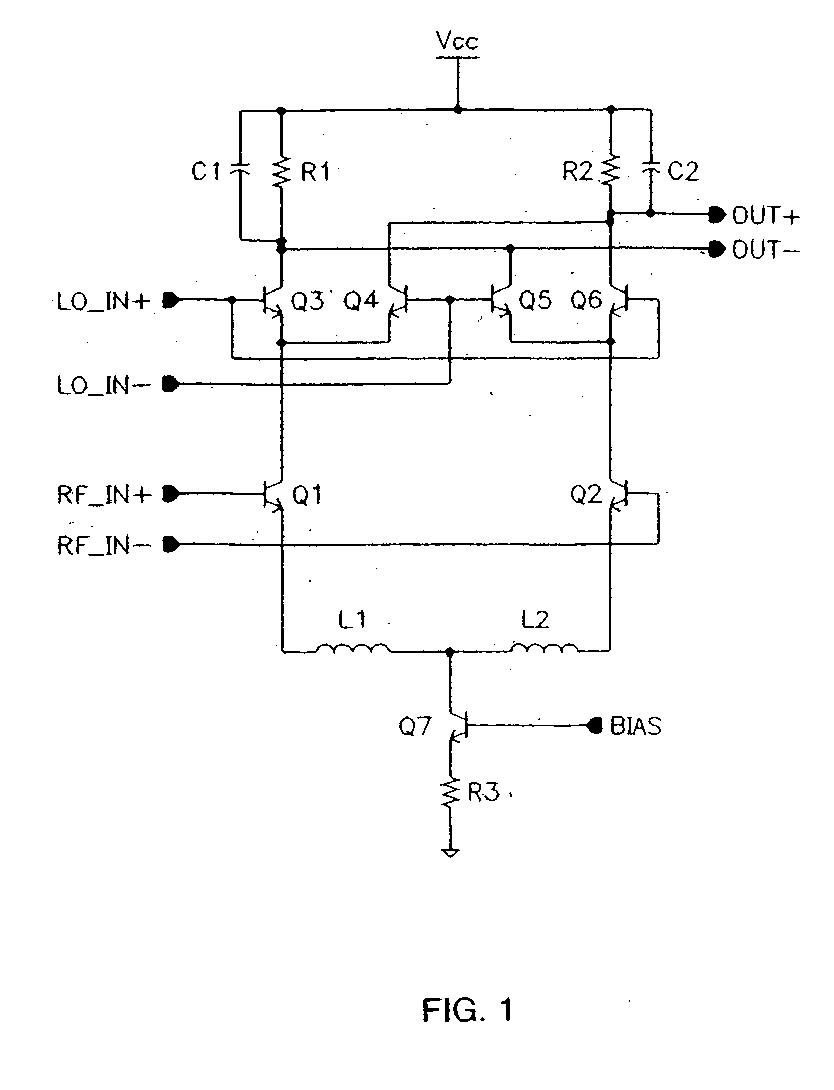 Gilbert mixers with improved isolation