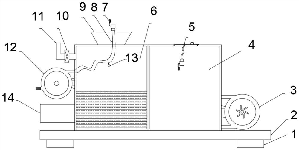 Faucet airtightness gas test detection equipment