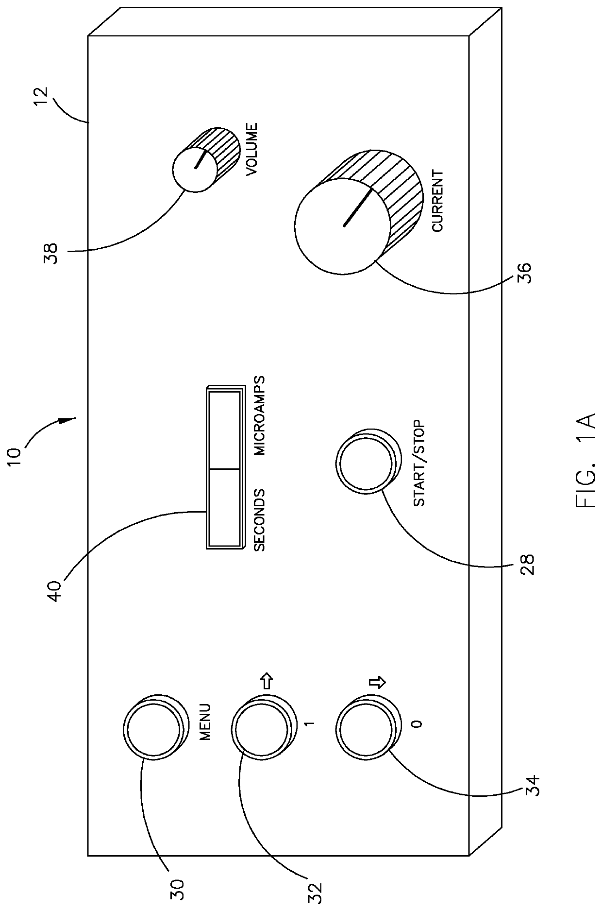 Microcurrent device for the treatment of visual disease
