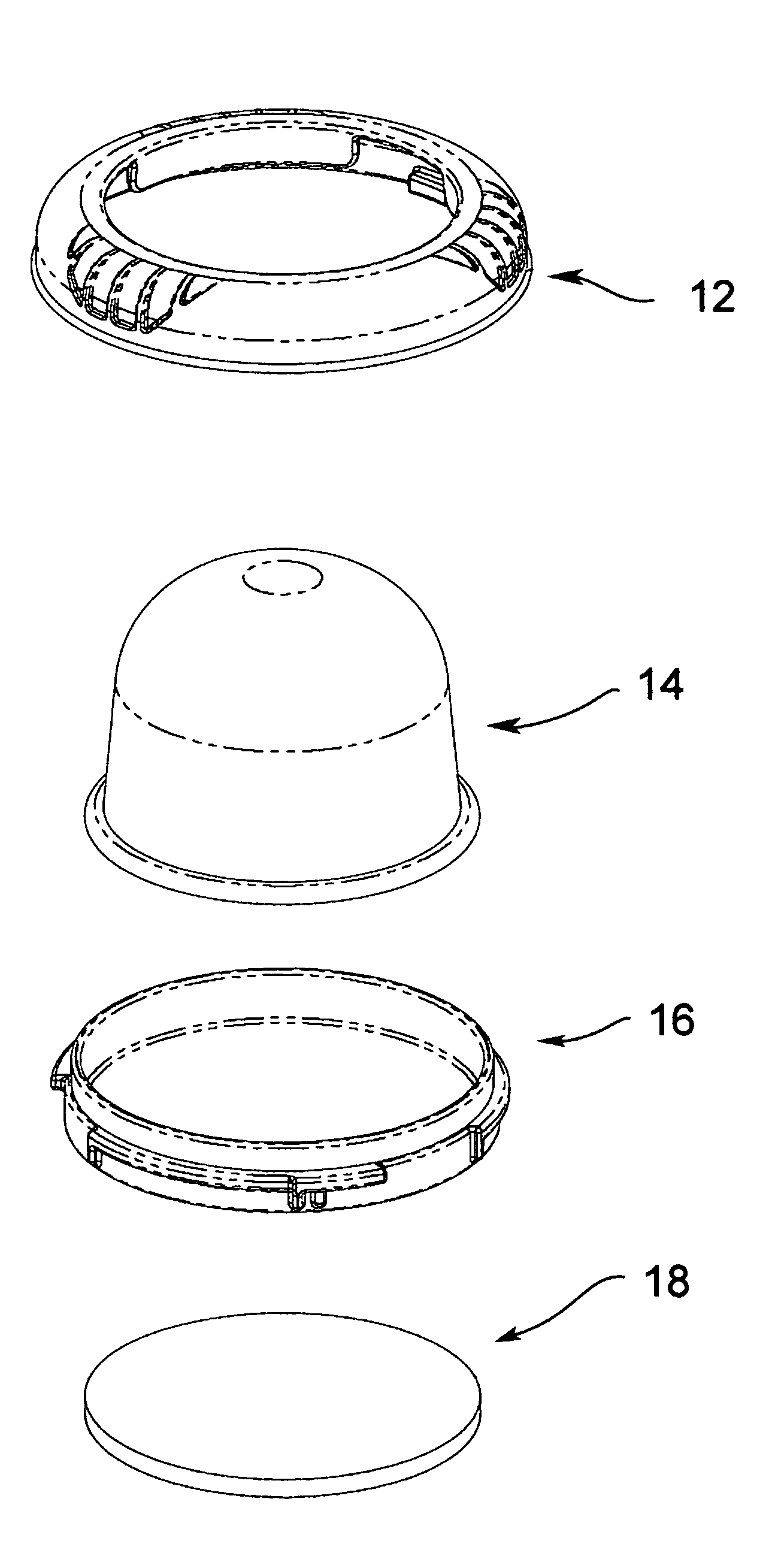Soap holding device