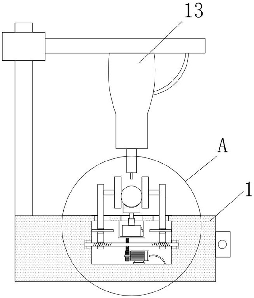 Supporting device for linear cutting of cylindrical target material