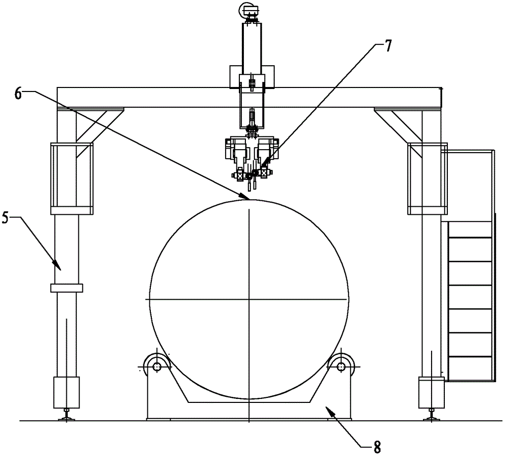 Method for welding tank shell rings