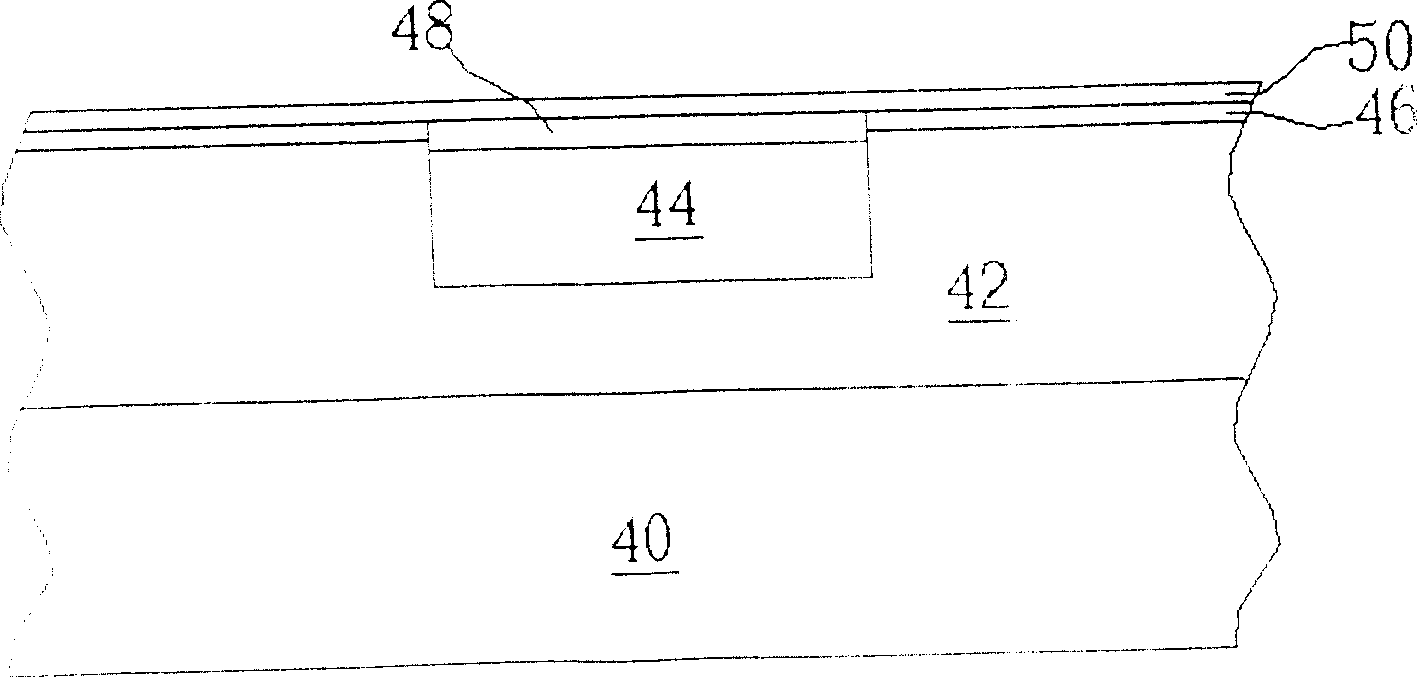 Metal insulating layer-metal capacitance structure and its manufacturing method