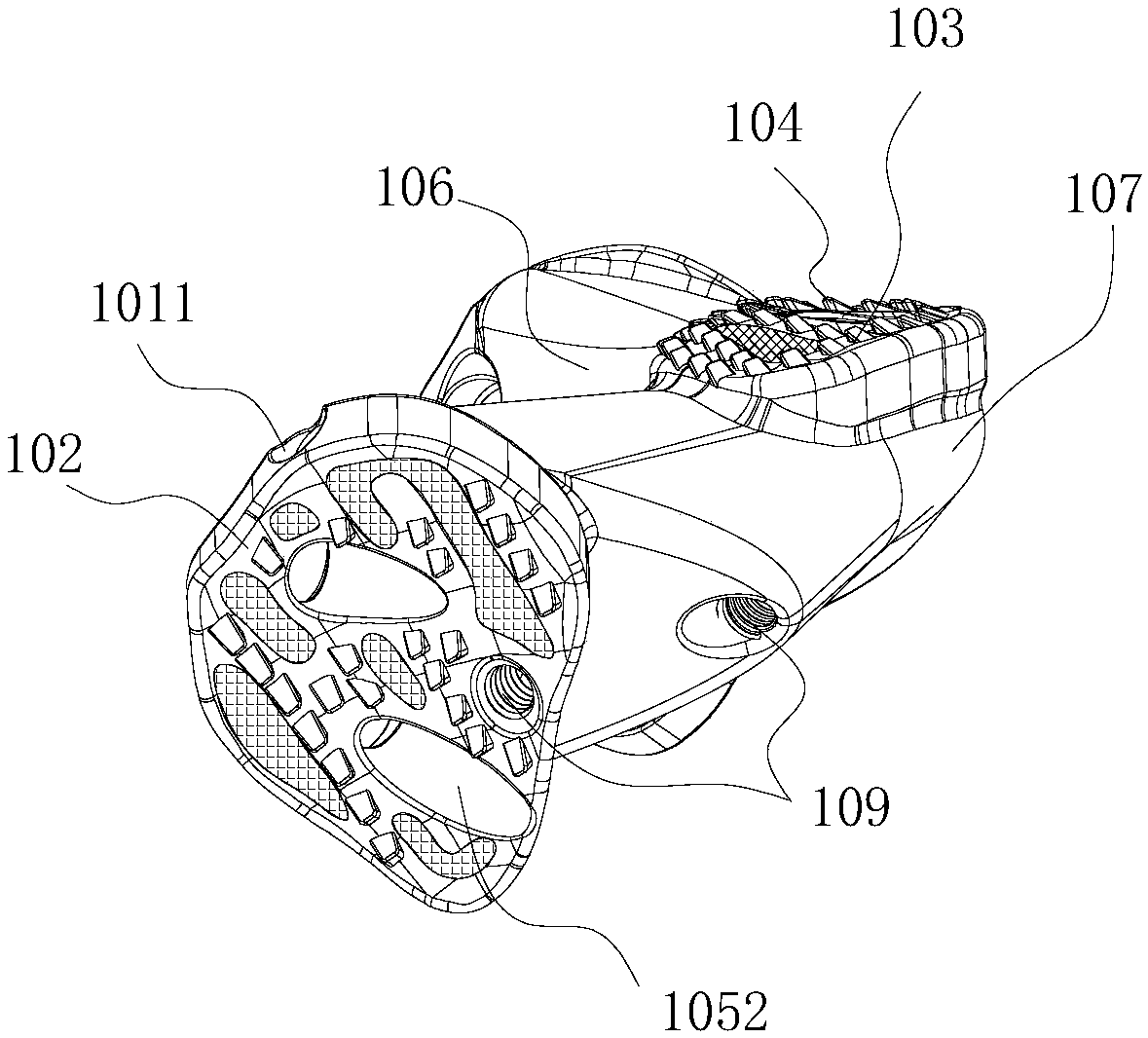 Tibial prosthesis and installation system and installation method thereof