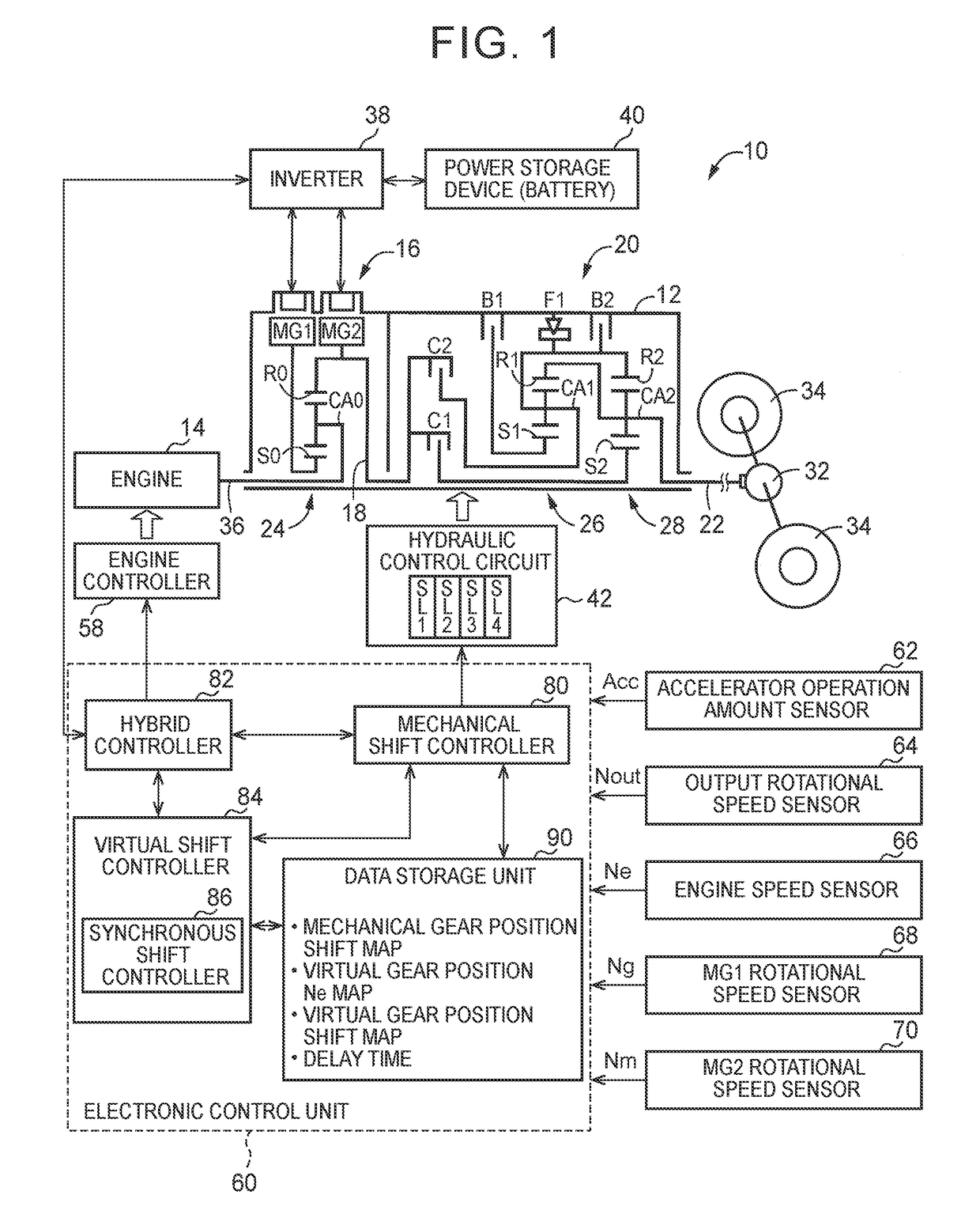 Hybrid vehicle and control method for hybrid vehicle