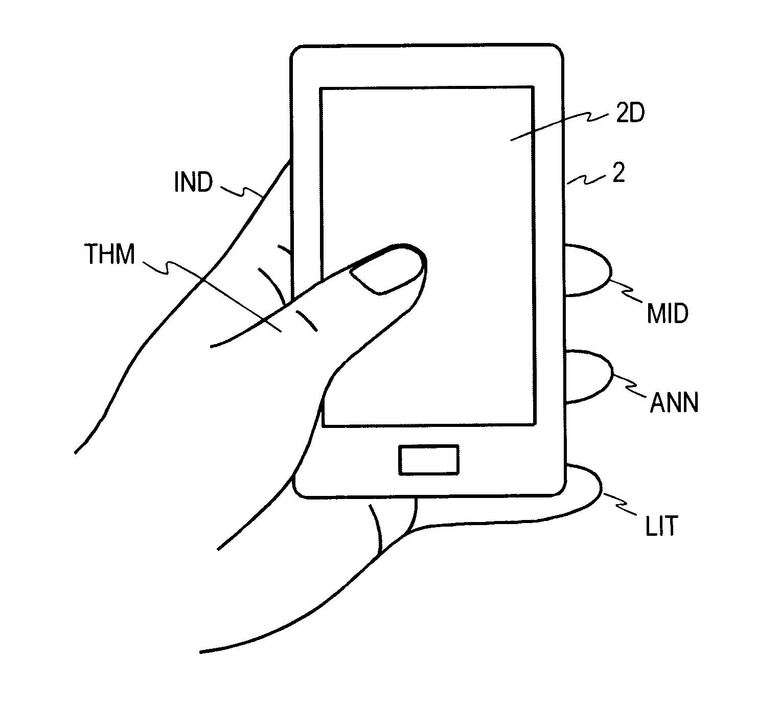 Mobile information terminal and operation state determination method