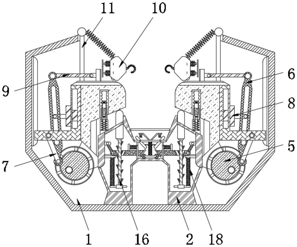 Crane speed detection anti-falling device