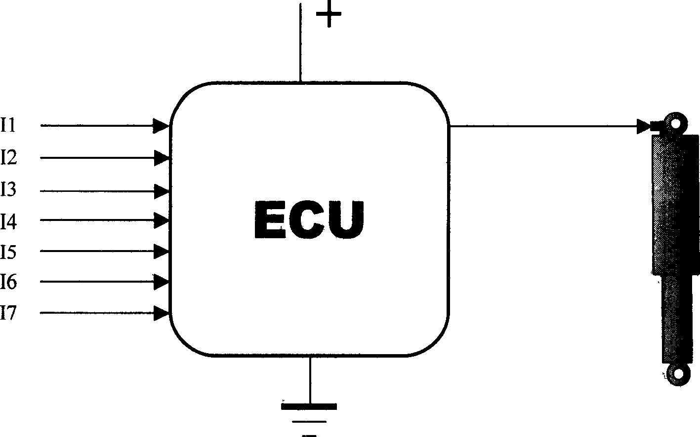 Electrici controlled type variable damping attenuator