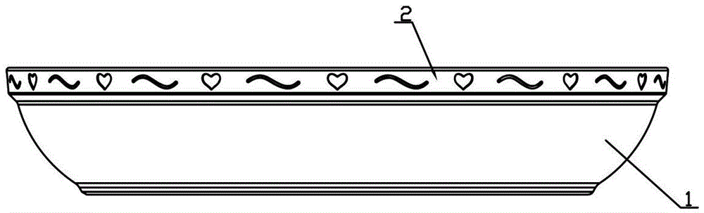 Manufacturing method for pot with mouth portion provided with embossing structure