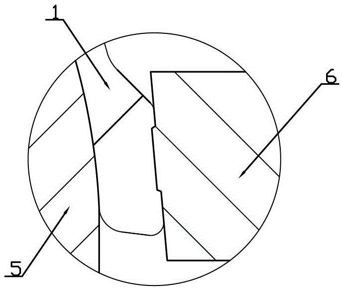 Manufacturing method for pot with mouth portion provided with embossing structure