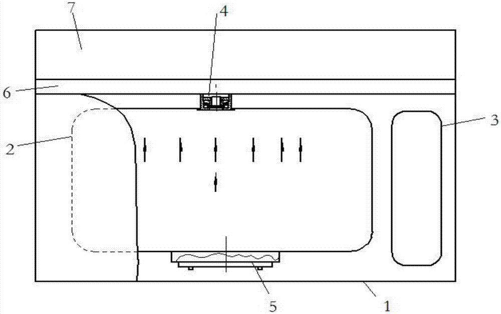 Electric steam boiler with function of maintaining one standard atmospheric pressure