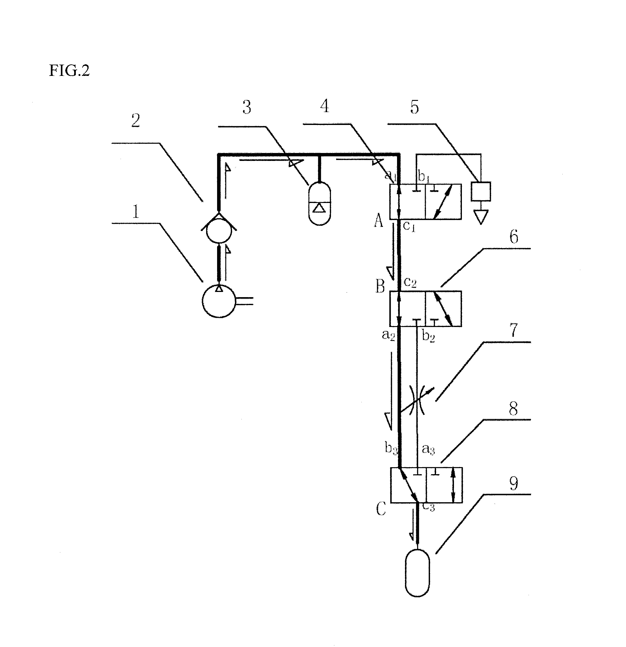 Four-state adjustable air path structure