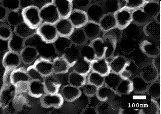Preparation process of TiO2 nanotube/PbS/CuS nanocomposite