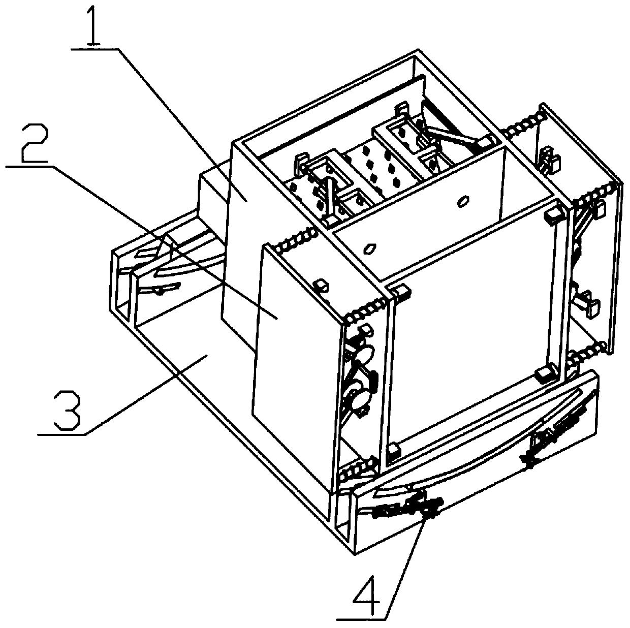 Cloud computer anti-collision protection device