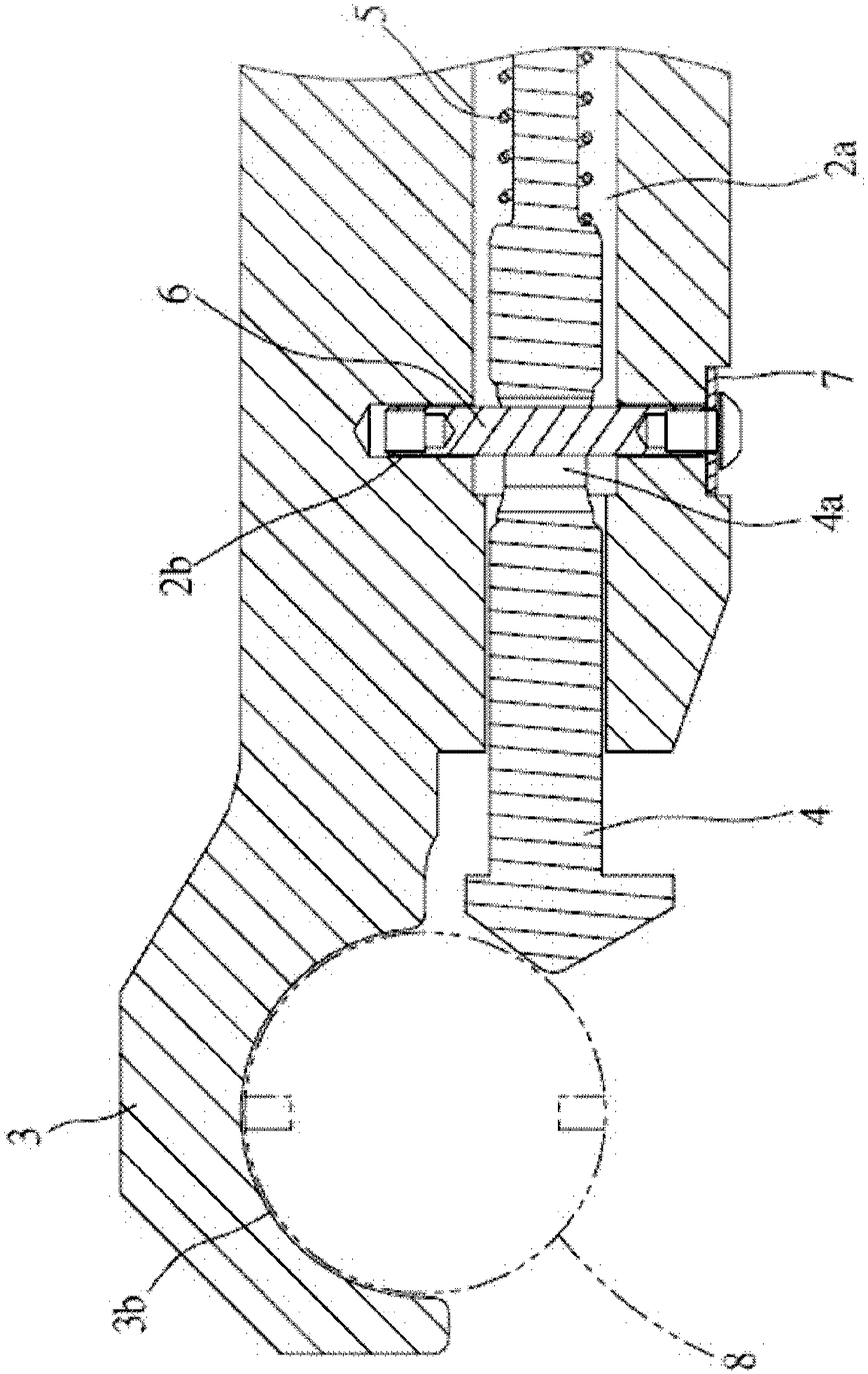 Tool changing arm of automatic tool replacing mechanism