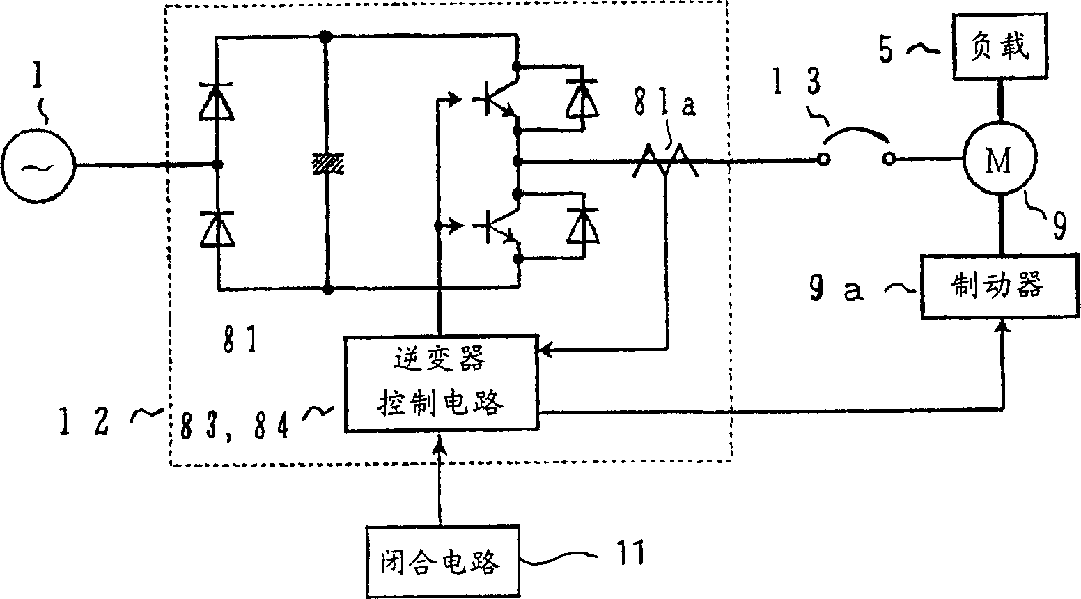 Control method of induction motor