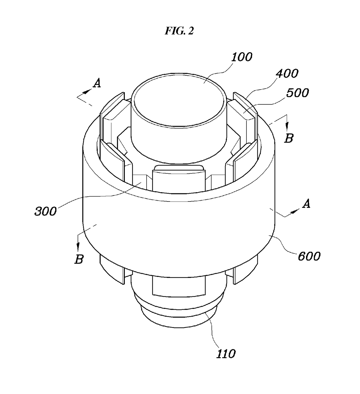 Canned-motor pump for vehicle