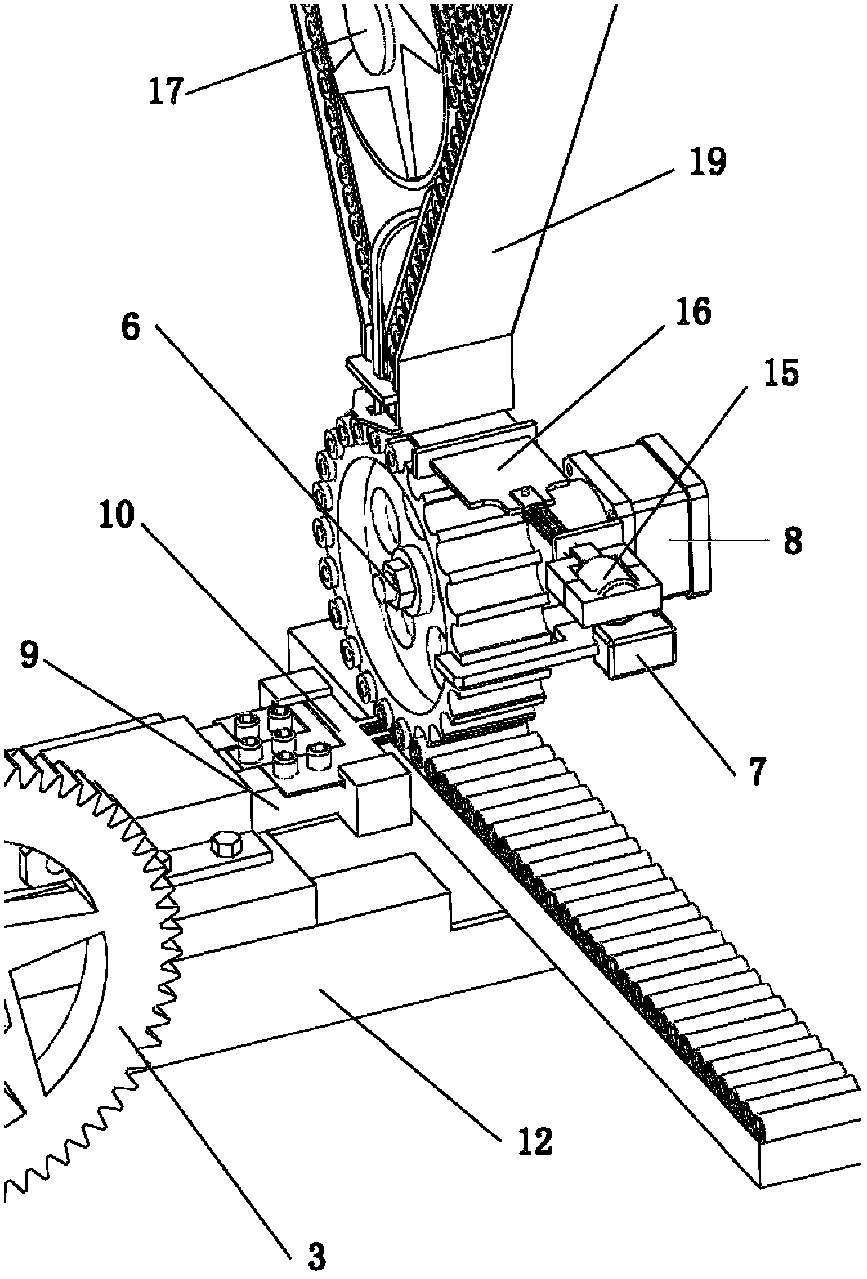 Numerical control tail-sealing machine