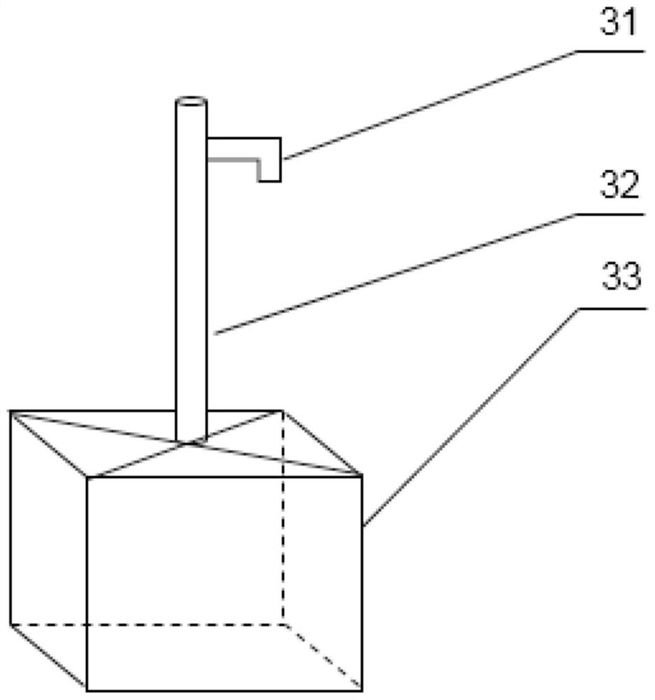 Semi-submersible drilling platform casing pipe hole entering method