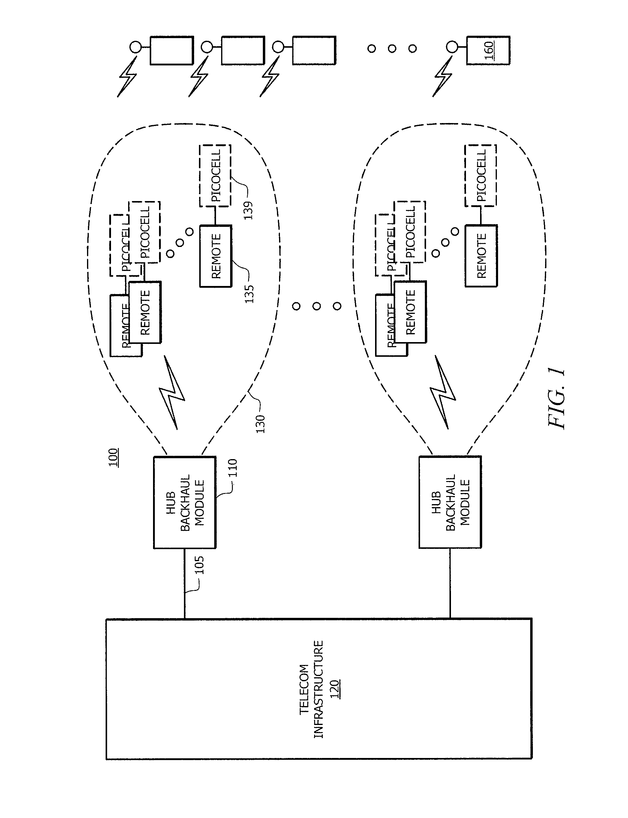 Methods and systems for frequency reuse in multi-cell deployment model of a wireless backhaul network