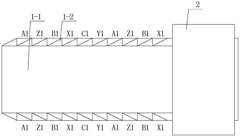 Quasi-sinusoidal winding linear motor