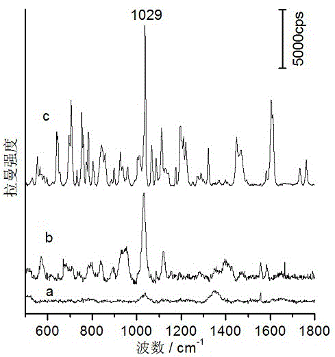 Method of rapidly detecting cyflumetofen by utilizing Raman spectra