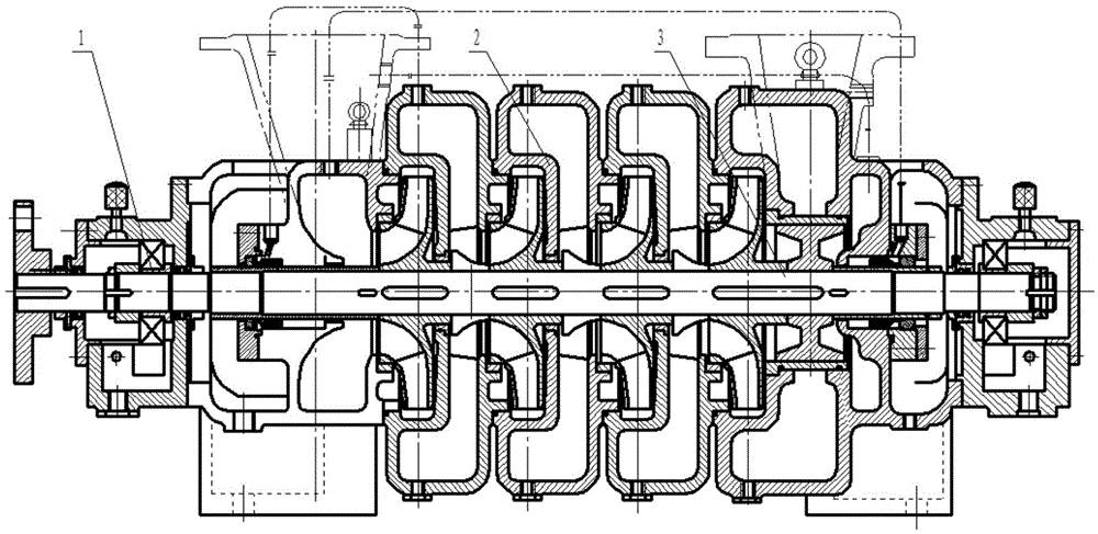 Centrifugal pump convenient to dismantle