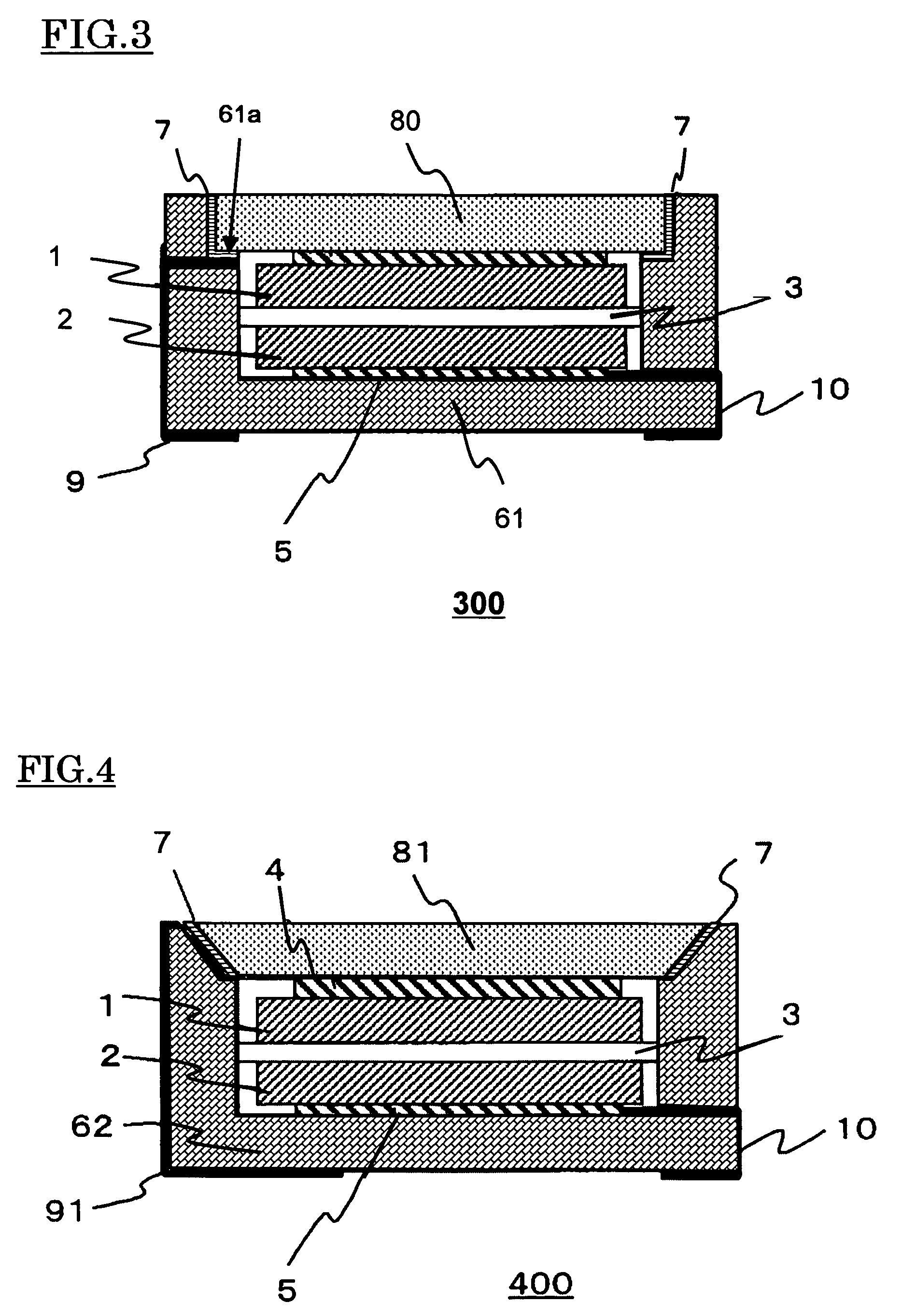 Electric double layer capacitor with a sealing plate fitted inside a container