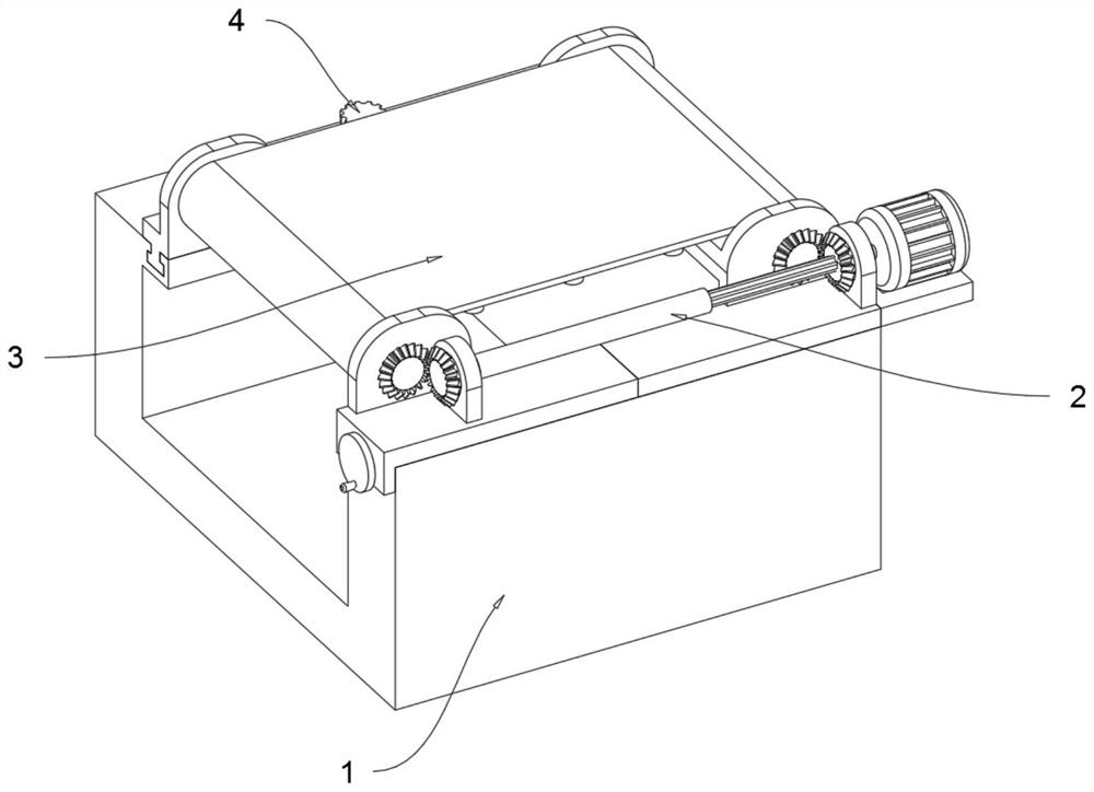 Automatic sorting device for logistics goods