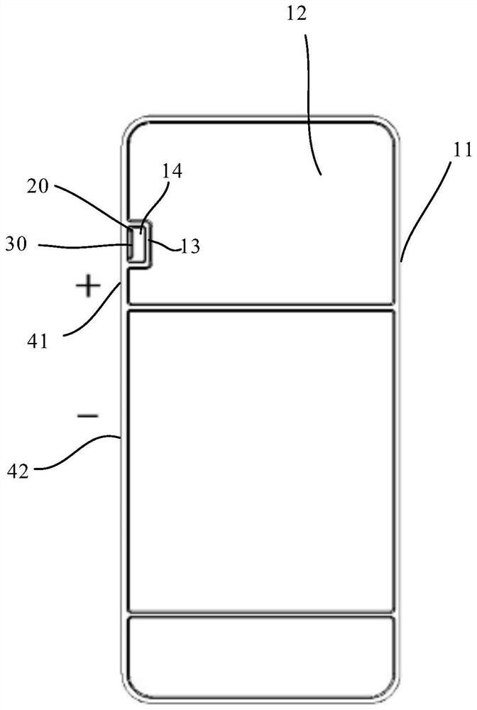 Key module, electronic equipment and key operation identification method