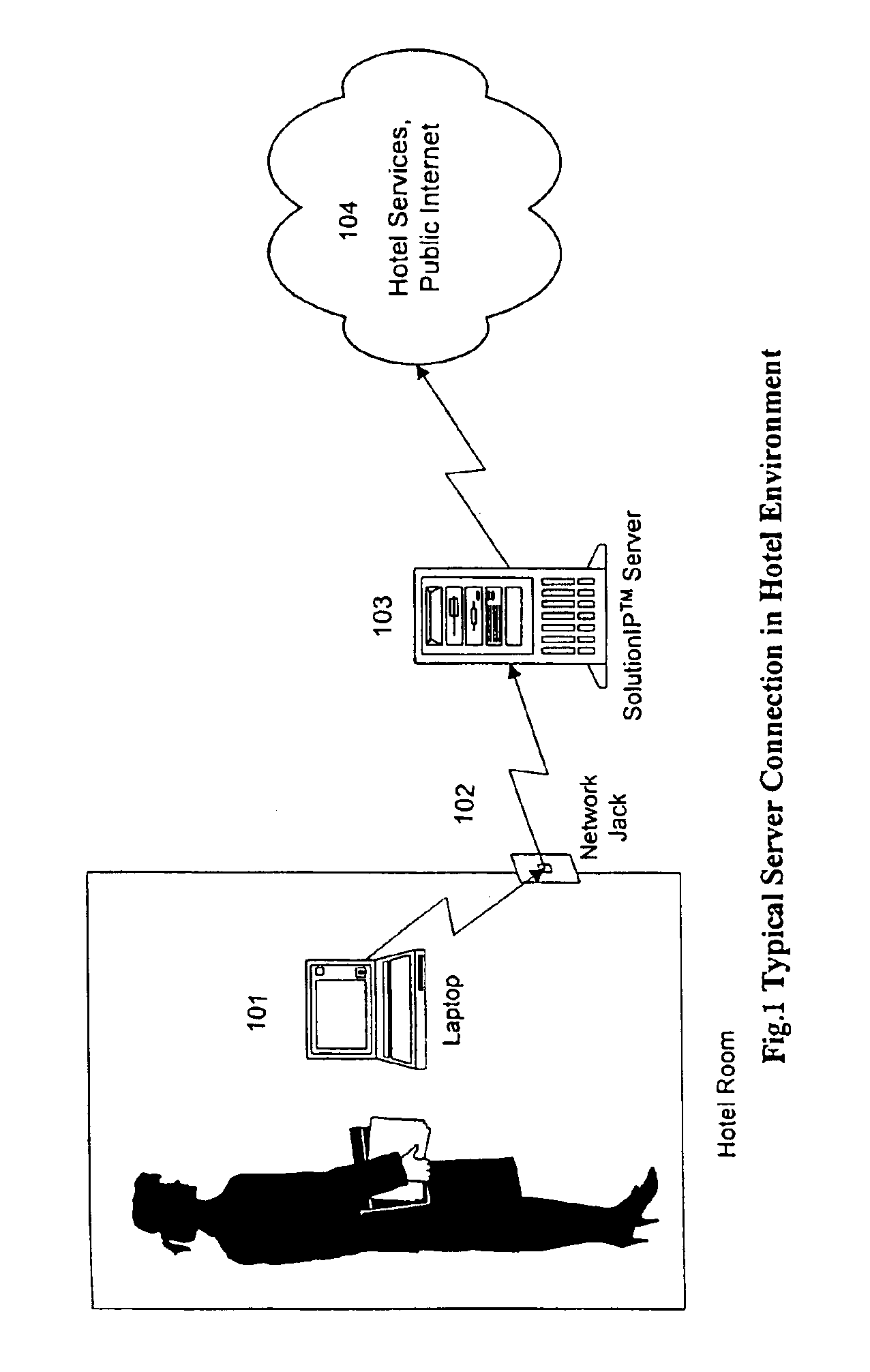 System for reconfiguring and registering a new IP address for a computer to access a different network without user intervention