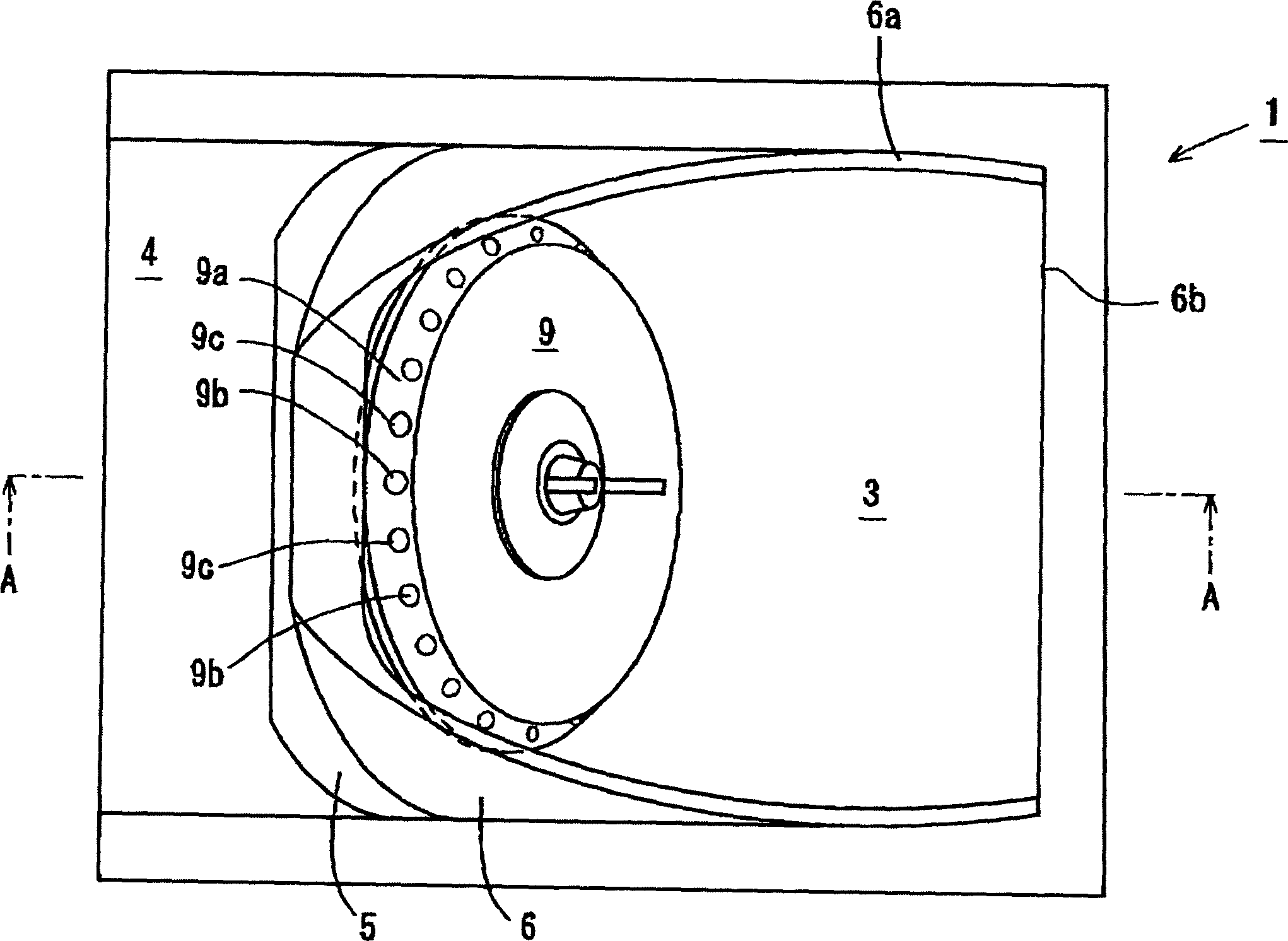 Separating  and feeding device with head stick