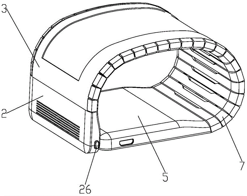 Flexible mobile phone and flexible shell