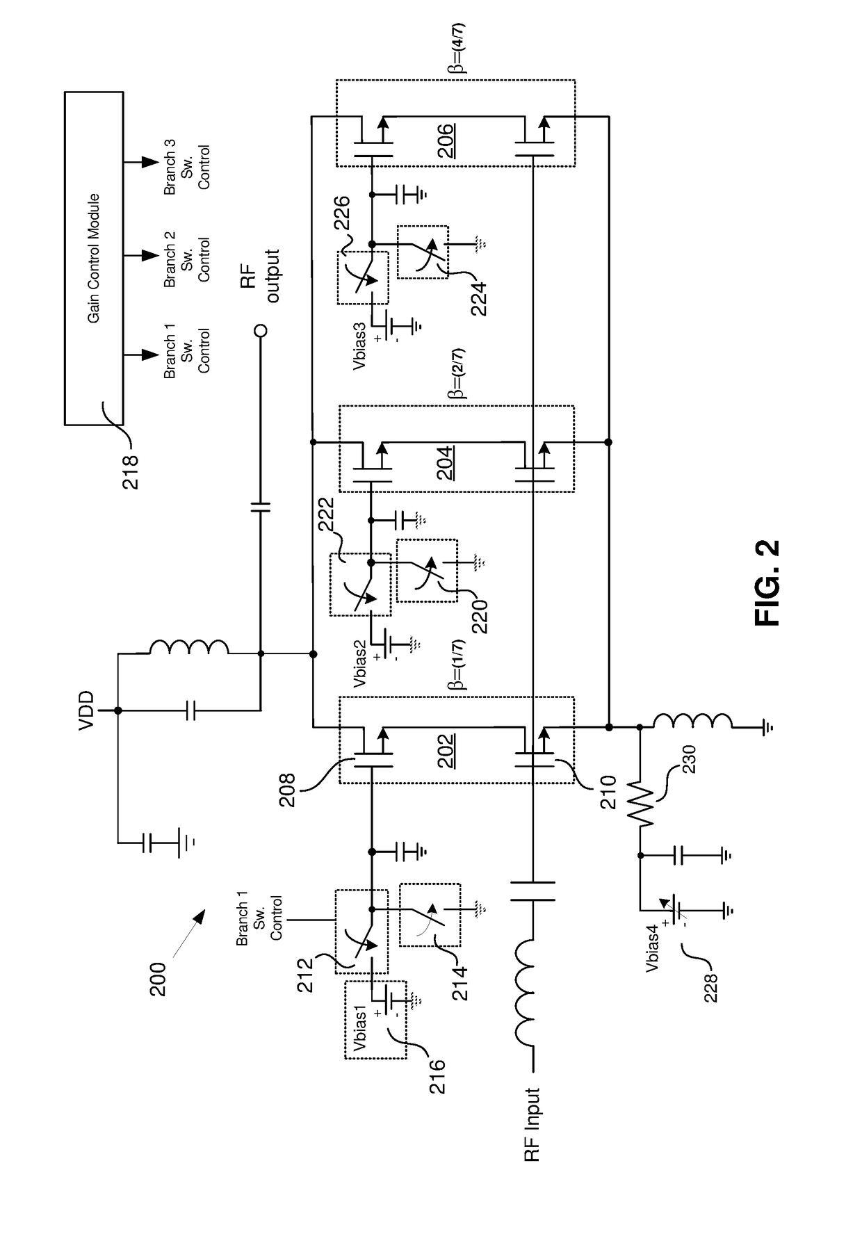 LNA with Programmable Linearity