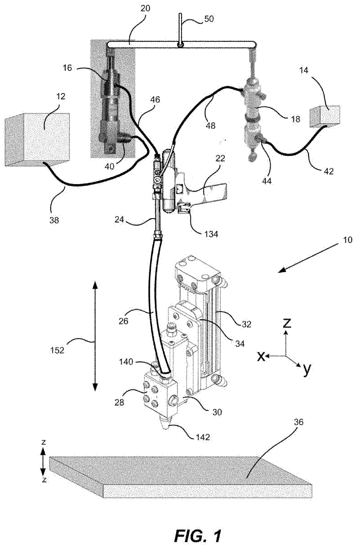 Pumping system and method for 3D printing