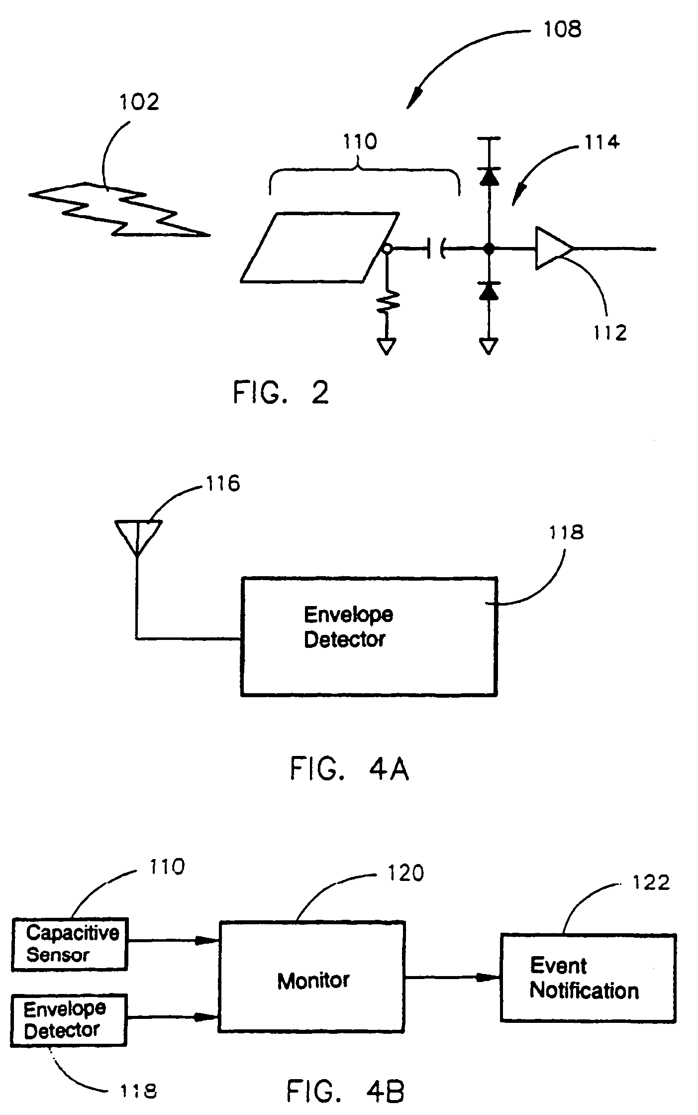 Centralized HIRF detection system