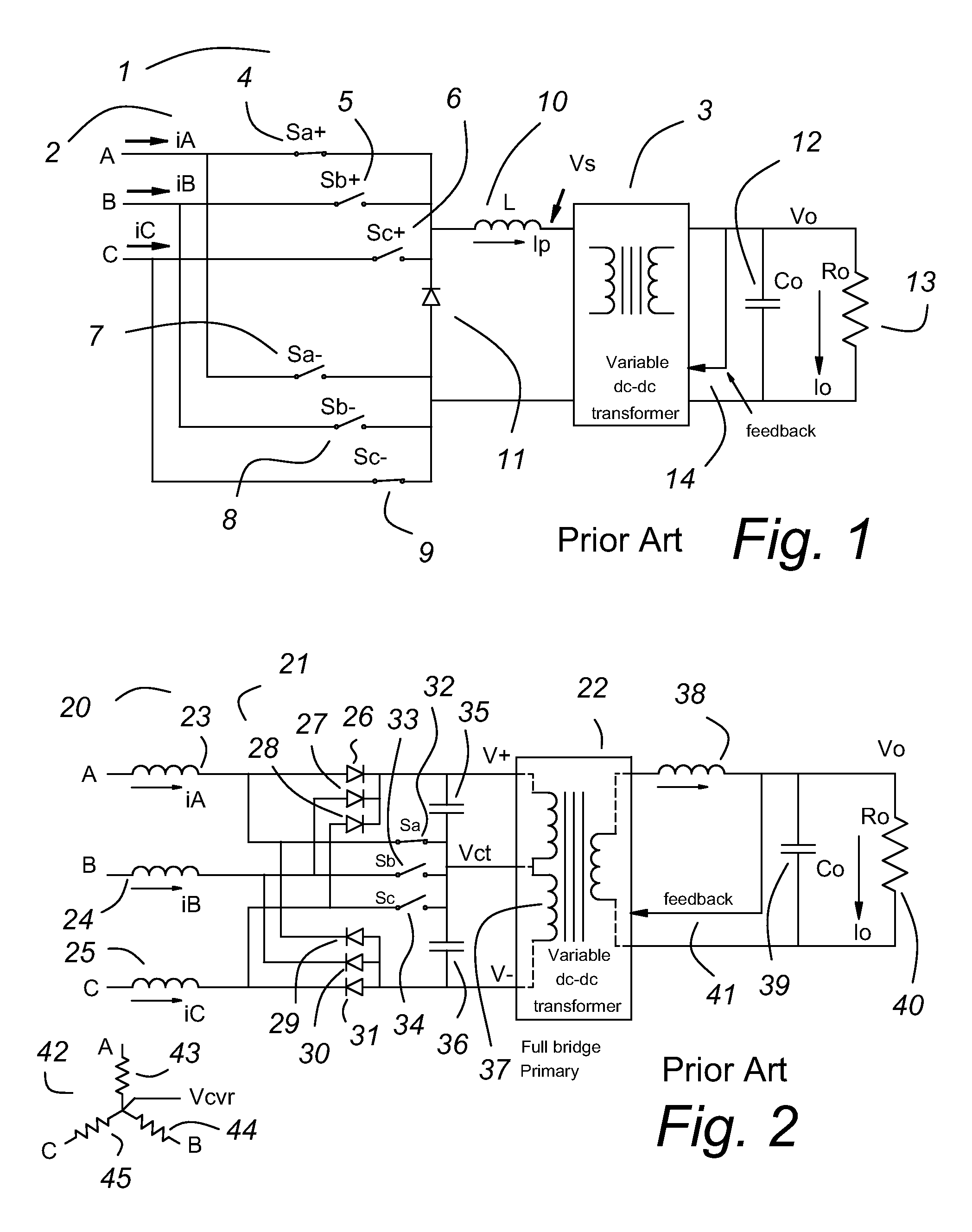 Power factor corrected 3-phase Ac-dc power converter using natural modulation