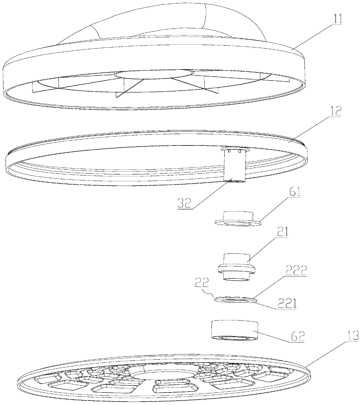 Pot lid, pot and food preservation method in pot