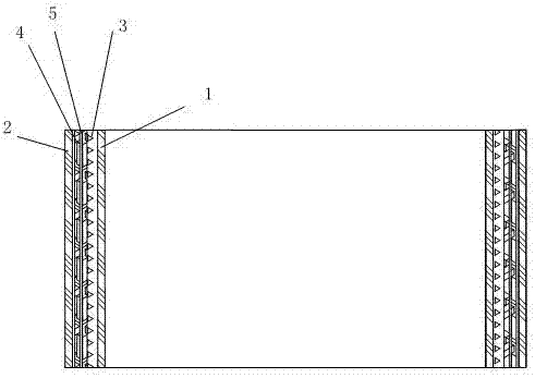 High-strength glass reinforced plastic sand-doped pipeline