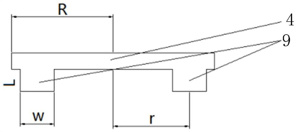 A connection device for dissimilar materials based on multi-leg connectors