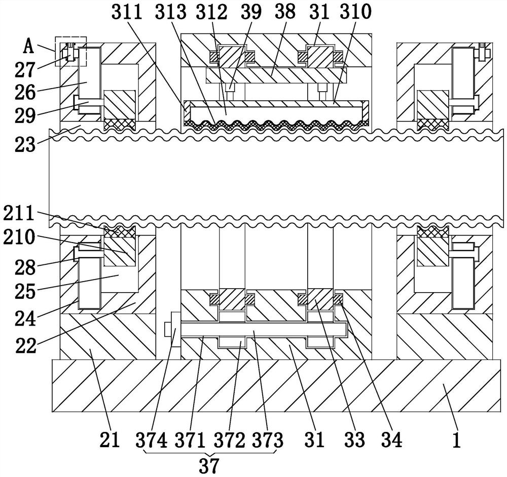 Metal corrugated pipe post-forming surface treatment method