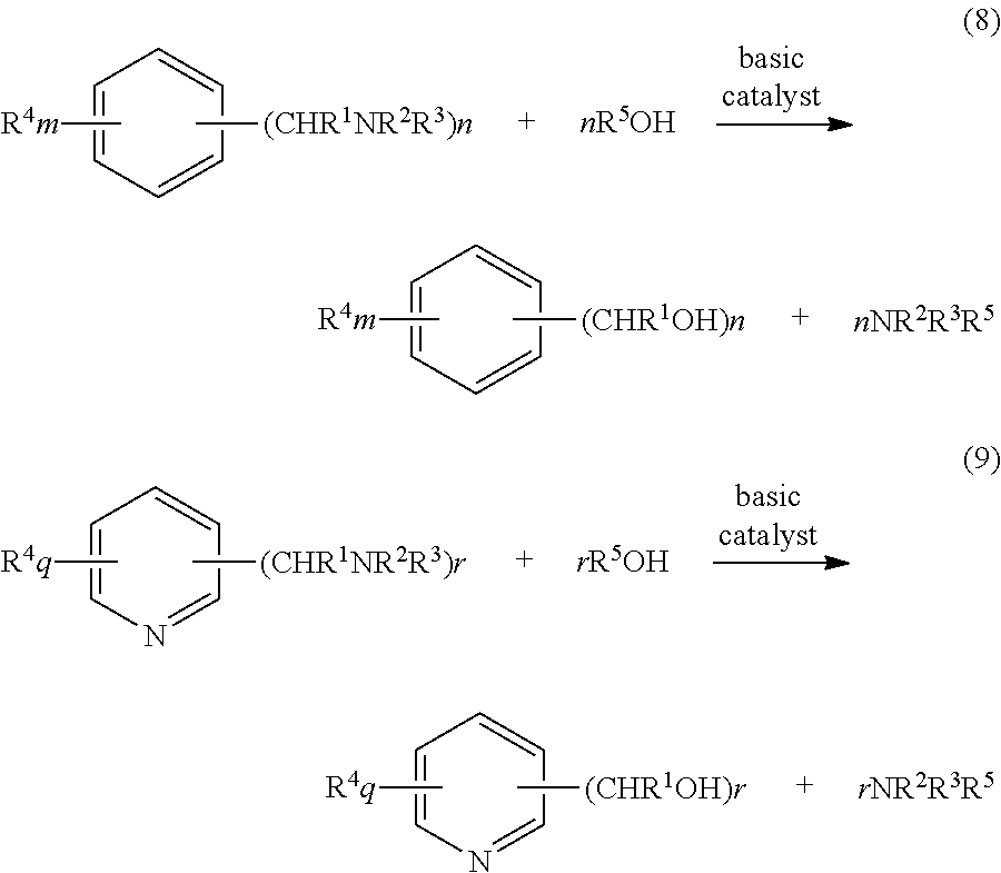 Process for production of aromatic alcohol or heterocyclic aromatic alcohol