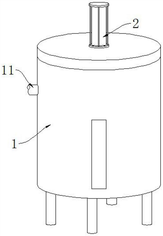 Chemical stirring and mixing system