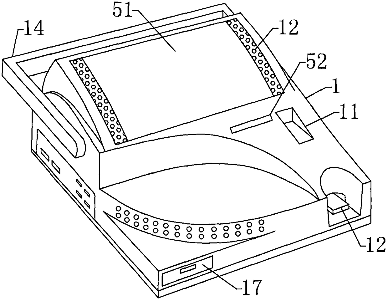 Dry-type fluorescent immunoassay instrument