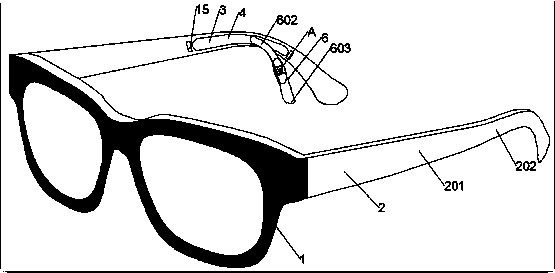 Eyesight correction glasses with fixable legs