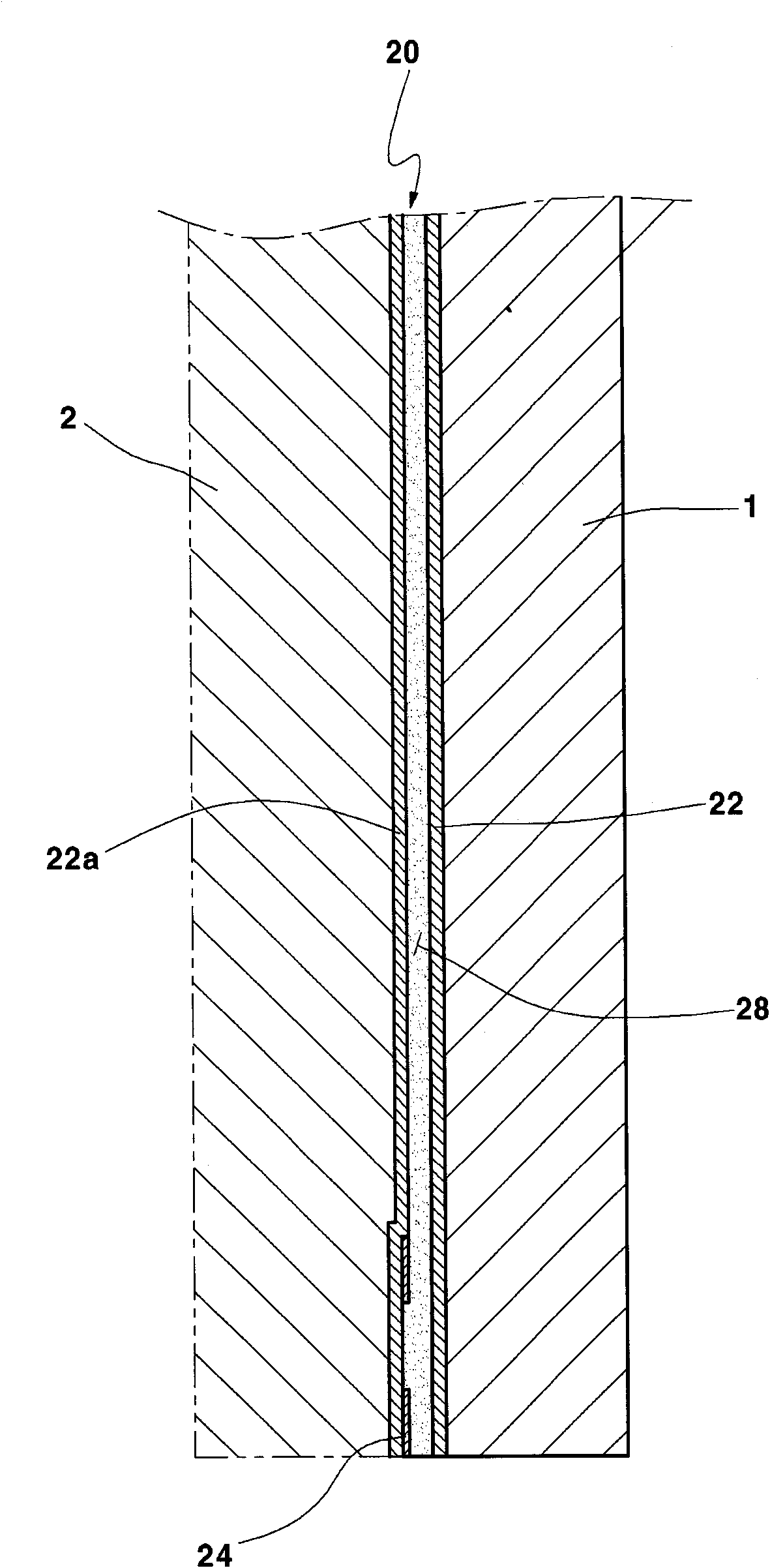 Plate heating element having structure easing contact construction