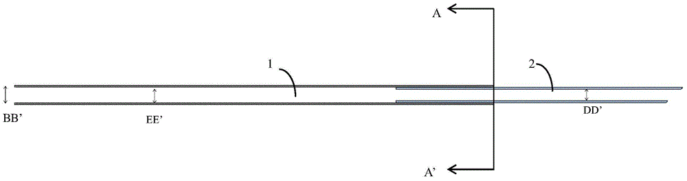 Two-material hollow casing pipe for separating primary respiratory tract epithelial cells